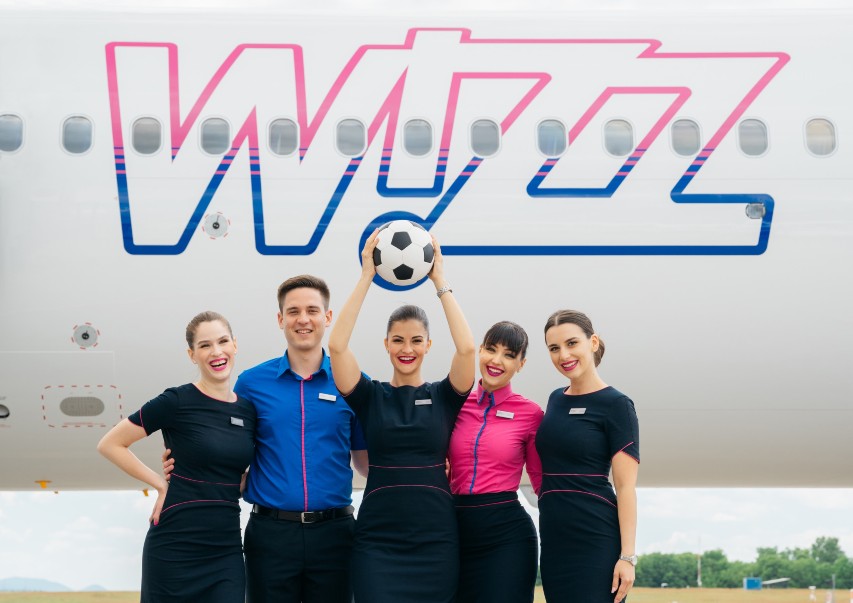 Wizz Air lansează zboruri pentru Campionatul European de Fotbal