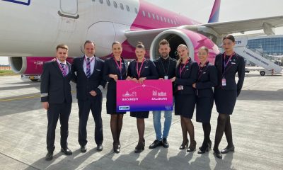 Wizz Air reia zborurile pe ruta Bucuresti-Salzburg